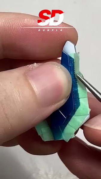 HG Gundam Aerial Custom Build – Candy Paint Finish | 1-Minute Gunpla Showcase