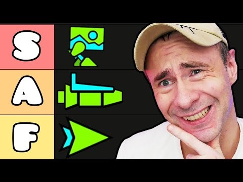 Ranking Geometry Dash Gamemodes