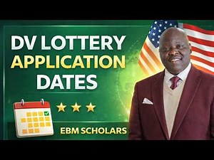 Entry Period for 2027 Diversity Visa (DV) Program (DV2027 DATES)