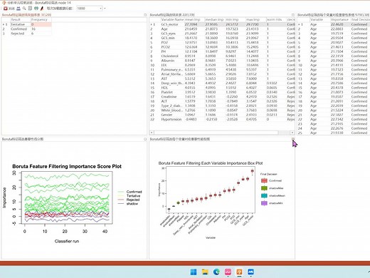 简单快速Boruta算法特征筛选
