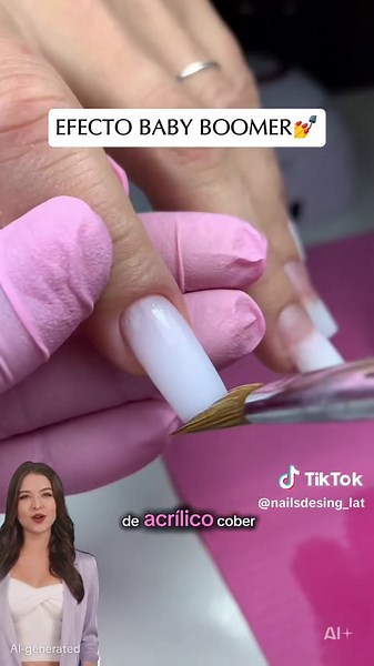 Baby Boomer Nails: Tutorial y Belleza