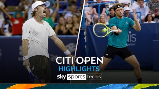 Alex de Minaur beats Alejandro Davidovich Fokina in Washington Open final after saving three championship points
