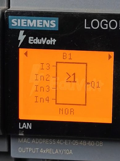 Función Lógica NOR en PLC Siemens