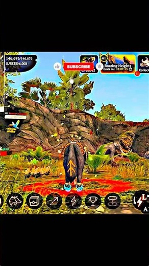 “Jungle Sky Boss 🦜🔥 | Dire Wolf 🐺 Hunts Toucan Champion 💀🏆 Map 7!”