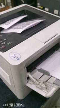 Brother Printer A5 paper jam problem solution from Laser unit