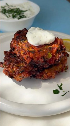 Crispy Greek tomato fritters