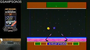 1K views | Gsampson35 was going to stop at nothing – well, at least until he got the high score – in repelling the Trillian Invasion on the Atari 2600 title Earth Dies Screaming. Taking command of the Space Destroyer, Gsampson35 patrolled the planet and held out against incoming killer satellites and Trillian Fighters for 196,825 points, beating the previous score of Earth's Best Defender by 5,000 points. | Twin Galaxies | Facebook