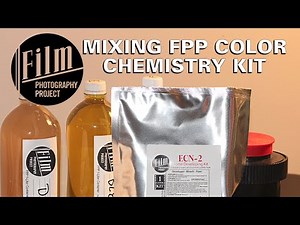 FPP Color Negative Film Develop Kit - Mixing Your Chemistry