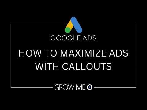 How To Add Callouts To Google Ads