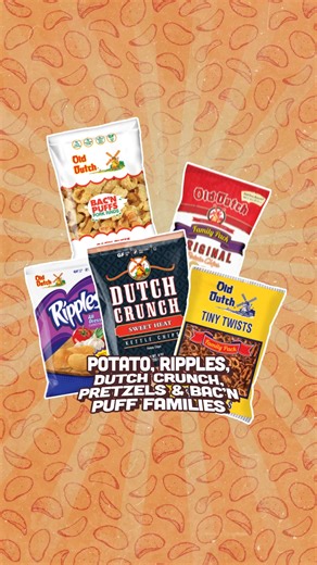 No Synthetic Dyes—Now or Ever. From our Potato Chips to Ripples, Dutch Crunch, Pretzels, and Bac’N Puffs, we’ve kept it real since day one. | Old Dutch Foods