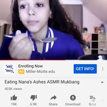 Eating Nana's Ashes Mukbang: Unique Flavor Experience