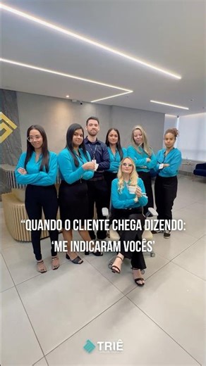 Cada cliente que chega à Triê por meio de uma indicação ganha mais do que uma solução!🩵