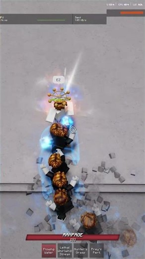 me vs hacker #viralboy #bloodline #herobrine #roblox #shorts #thestrongestbattlegrounds #tsb #tsbg