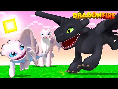 BABY LIGHTFURY first DAY! - Dragons Roleplay