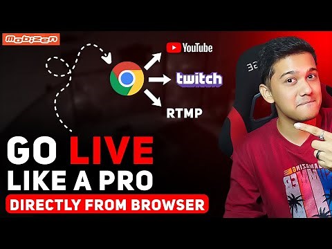 Live Stream Directly From Web Browser - Mobizen Studio