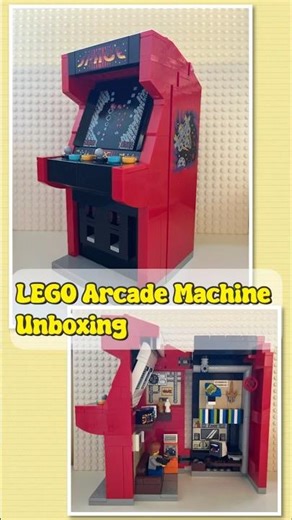 LEGO Arcade Machine Unboxing #lego #arcade #unboxing