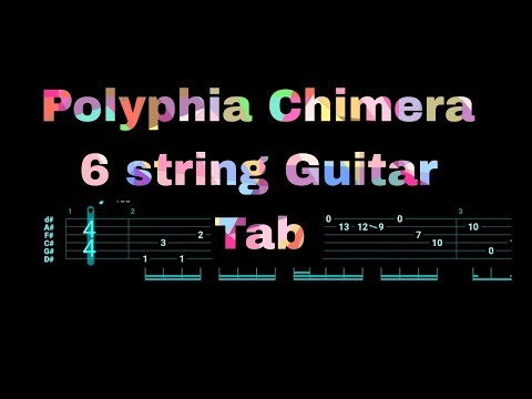 Polyphia Chimera 6String GuitarTab&lesson Watch &Learn
