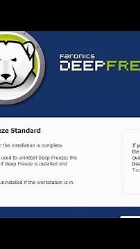 ‎ديب فريز ويندوز 10 و 7‏ Deep Freeze v8.30