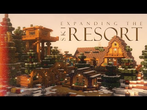 Building the Ultimate Ski Resort in Minecraft! (LIVE)