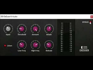DD DeEsser by Dead Duck Software free 64 bit vst plugins