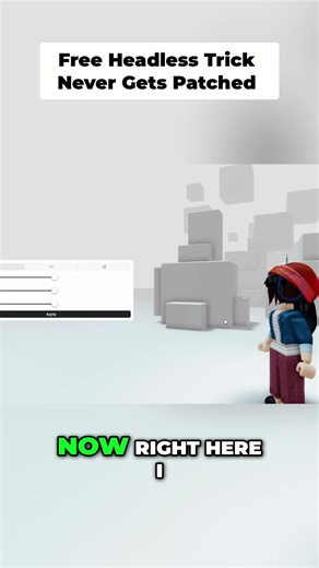 Free headless head in Roblox?! Here's the secret! Level up your avatar game with this simple trick. #Roblox #RobloxAvatar #RobloxTips #Gaming #Headless