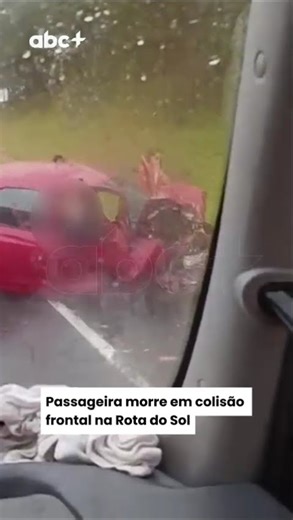Passageira morre em colisão frontal na Rota do Sol