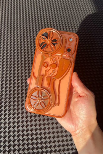 Motorcycle-Shaped Phone Case Unveiled