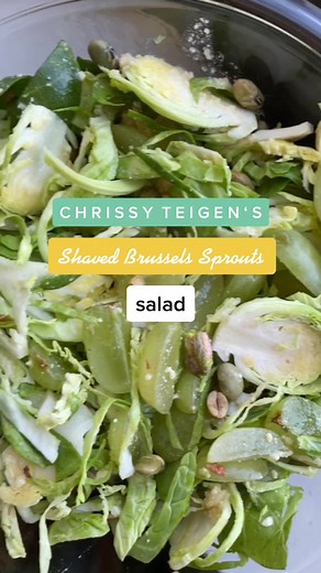 Chrissy Teigan's Brussels Sprouts Salad Recipe