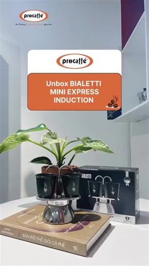 Đây là lý do Bialetti Mini Express Induction cực hot cho góc cà phê tại gia! ☕✨ Perfect Italian espresso at home with Bialetti Mini Express! ☕🇮🇹 #procaffe #xuhuongtiktok #mayphacaphe #caphe #review