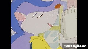 Mr Hanagata Fart - Skunk Fart on Make a GIF