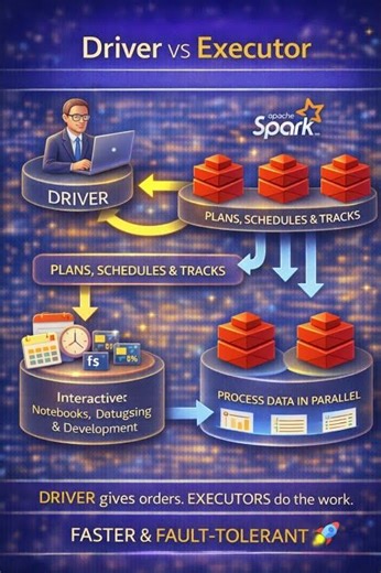 Driver vs Executor in Databricks