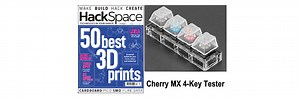HackSpace Magazine Issue 47: Only the Best: Cherry MX 4-Key Tester #PiDay #Adafruit @HackSpaceMag @Raspberry_Pi