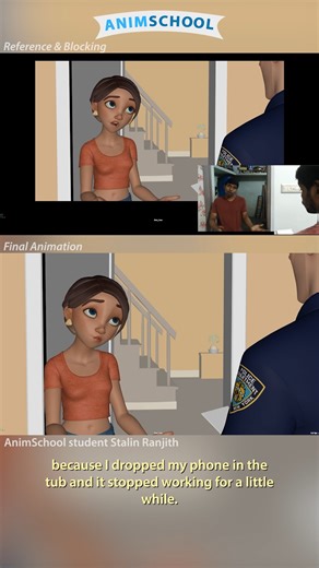 12K views · 267 reactions | An interrogation 爛 Fantastic work by AnimSchool graduate Stalin Ranjith! Visit AnimSchool.edu to learn more and start your 3D animation journey today!  #CharacterAnimation #AnimationBehindTheScenes #3DAnimation #AnimSchool | AnimSchool | Facebook