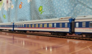 【火车模型】SS3B牵引25K，列尾附挂RW19T与WX25T