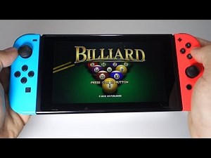 Pool BILLIARD Nintendo Switch gameplay