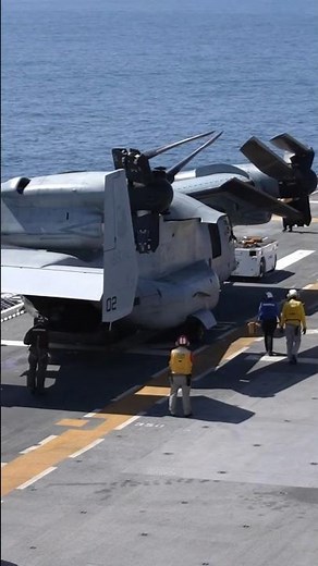 Why Does the MV-22 Osprey Fold Its Wings?