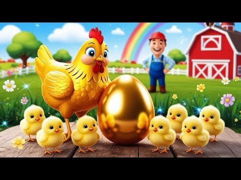 The Golden Hen Nursery Rhyme for Babies & Toddlers Fun