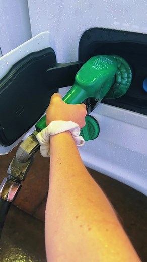 For everyone asking about fuel. #truck #diesel #fyp #gasprices