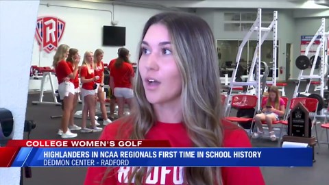 Radford, Virginia Tech, Virginia & Richmond are in the NCAA Division I Women's Golf Tournament
