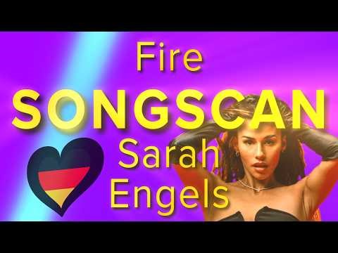 ESC Songscan - Fire, Sarah Engels - Germany 2026