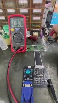 How To Modify T-CON DC VGH VGL Voltage - LG TCON 6870C-0584A DC Voltage Regulating Burning Tools