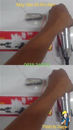 Máy Vặn Vít Cầm tay - Sử dụng khí nén #thietbigara