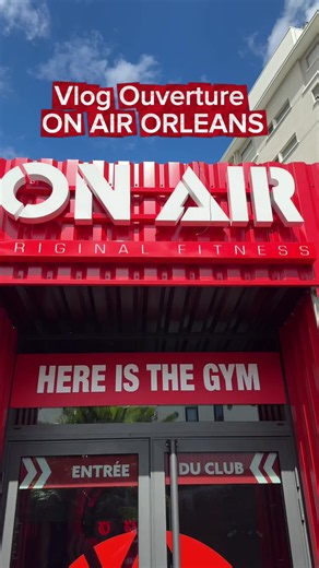 ON AIR: Ouverture de la plus grande salle de sport d’Orléans centre 1800m2 🏆🔥 #onairorleans #onair #orleans