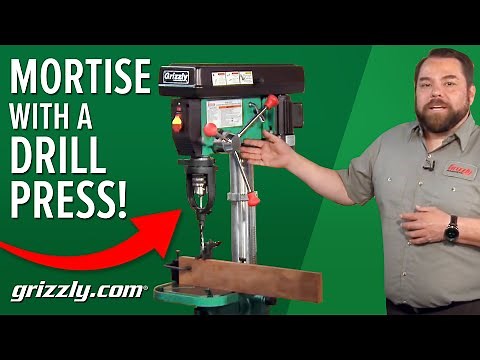 Convert your Drill Press into a Mortising Machine!