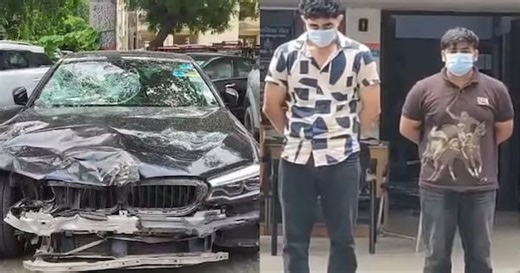 Noida Girl Dies After BMW Rams Scooter. Father Was Taking Her To Hospital |