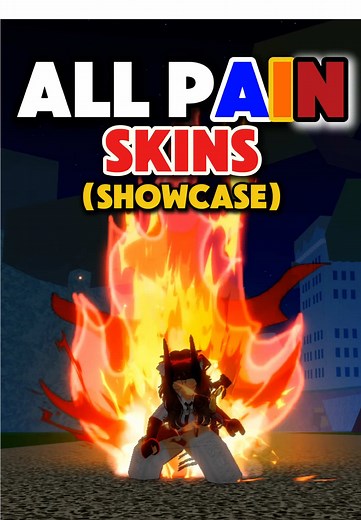 Blox Fruits Pain Skins Showcase - Update 27
