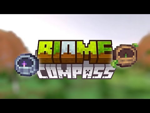 Biome Compass (MCPE) Bedrock Edition Free Addon/Mod