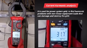 UNI-T UT219P Harmonic Power Clamp Meter Digital AC Current clamp Power Harmonic Test