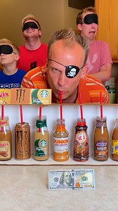 2.3M views · 18K reactions | Do All Coffees Taste the Same 樂 Family plays funny coffee taste guessing game for $100. They taste coffee brands like Twix, Monster, Starbucks, Duncan, Snickers, Yoohoo, and Coffee Mate. Funny Prank at the end. | Benson Bros | Facebook