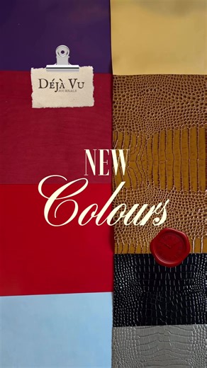Déjà Vu Journals: Explore Timeless Leather Shades